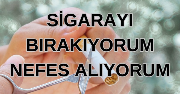 Sigarayı Bırakıyorum Nefes Alıyorum