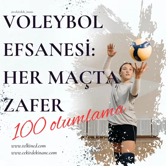 Voleybol Efsanesi: Her Maçta Zafer 100 Olumlamalı | İsme Özel Telkin MP3