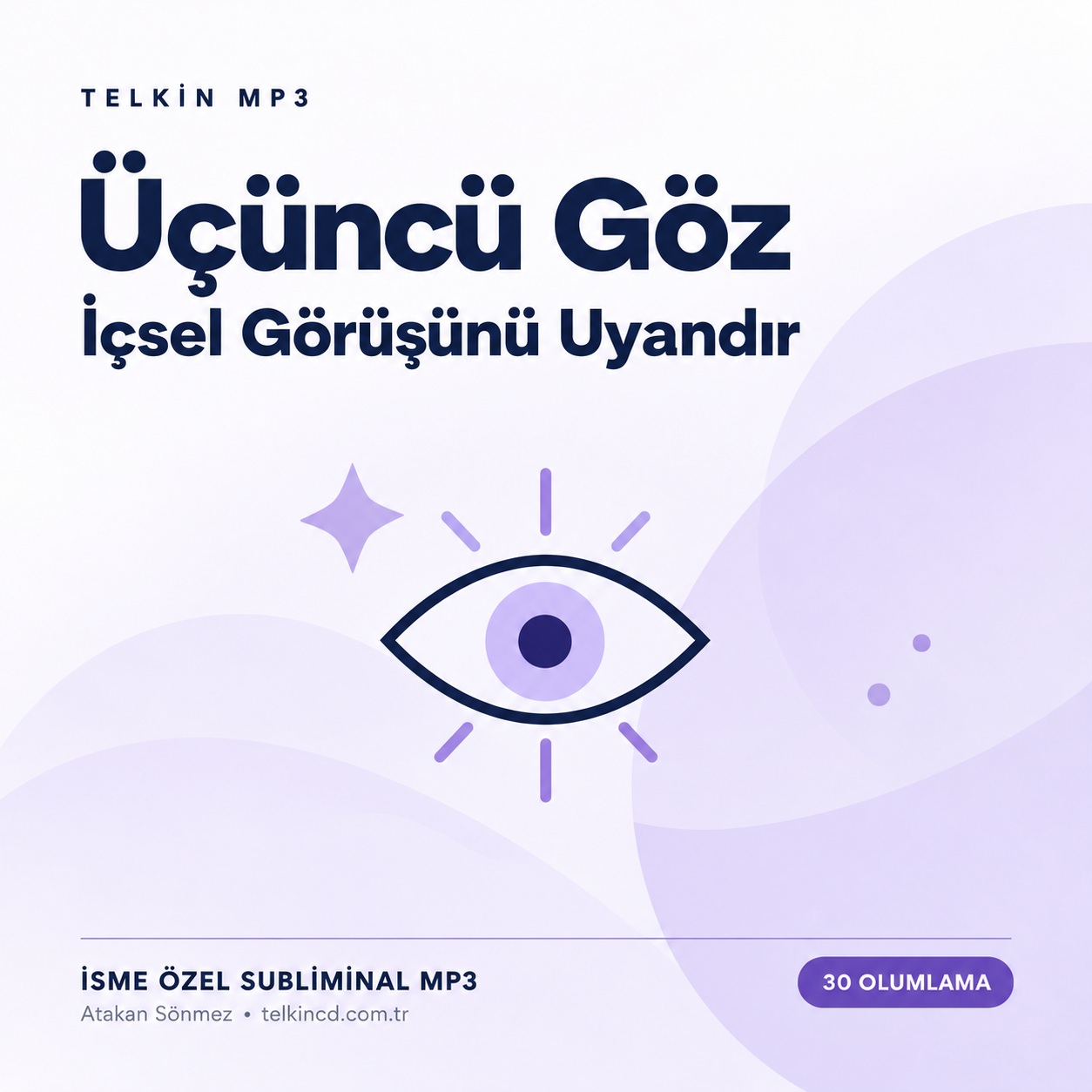 Üçüncü Göz — İçsel Görüşünü Uyandır | 30 Olumlamalı İsme Özel Telkin MP3