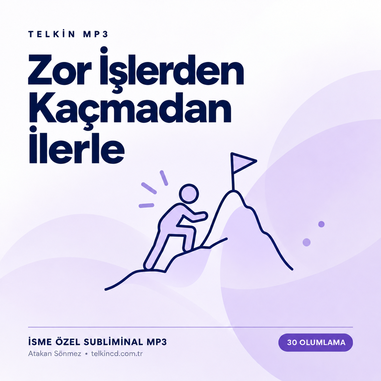 Zor İşlerden Kaçmadan İlerle | 30 Olumlamalı İsme Özel Telkin MP3