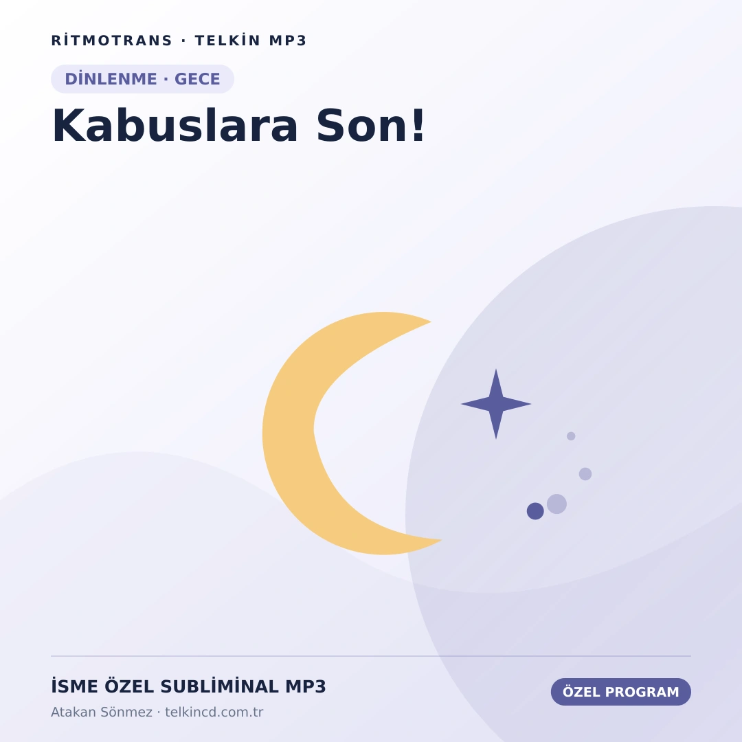Kabuslara Son! | İsme Özel Telkin MP3