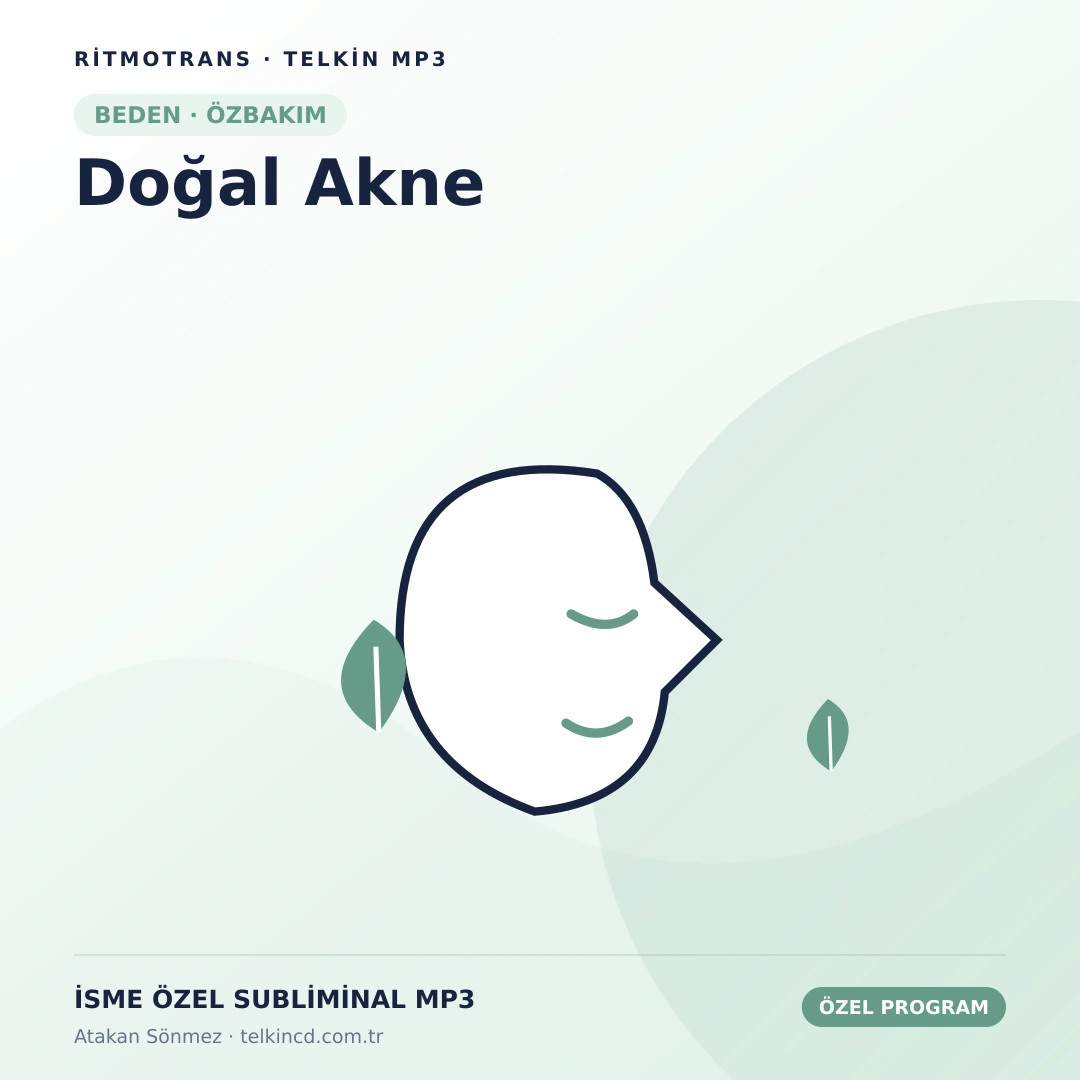 Doğal Akne | İsme Özel Telkin MP3