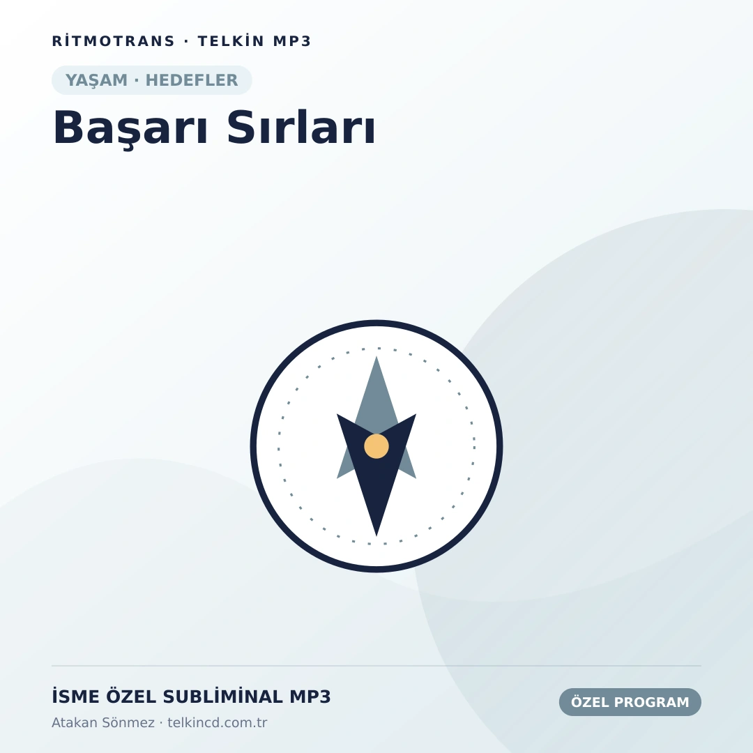 Başarı Sırları | İsme Özel Telkin MP3