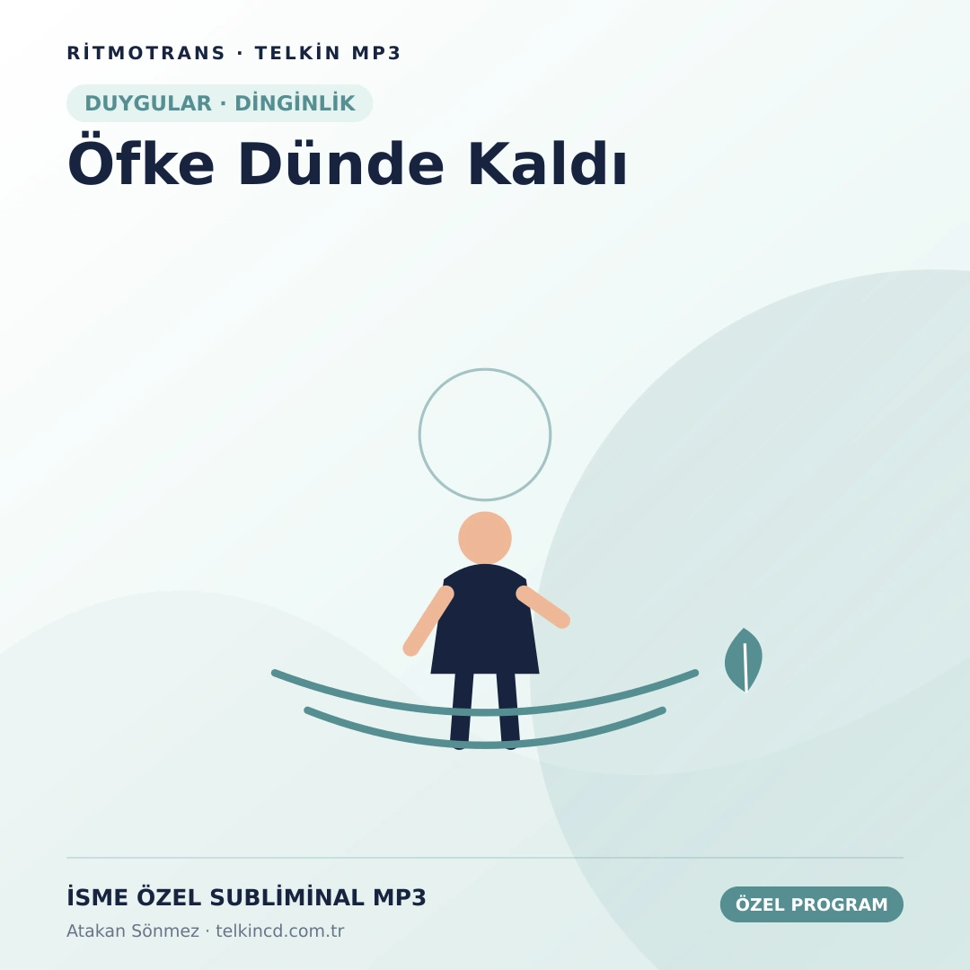 Öfke Dünde Kaldı | İsme Özel Telkin MP3