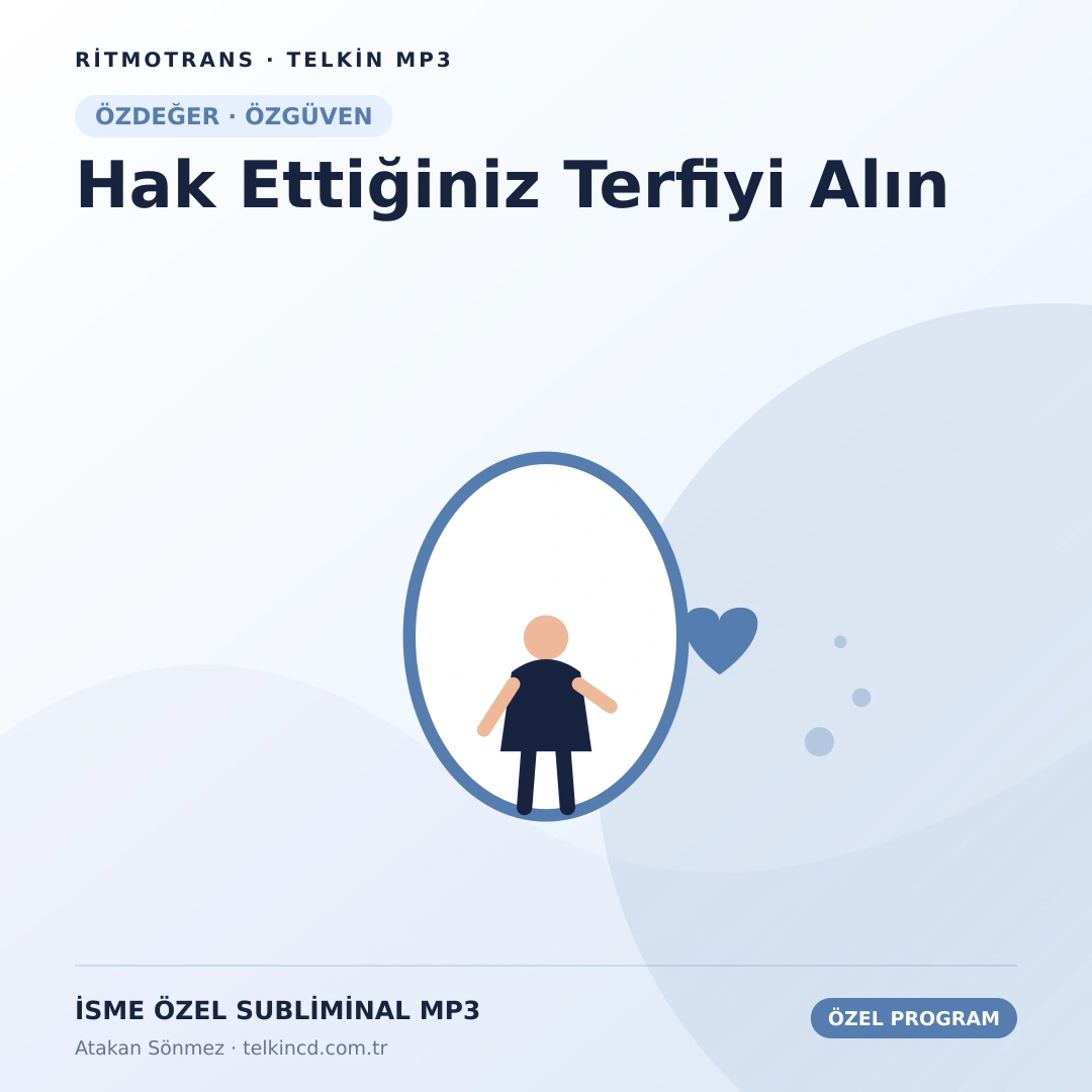 Hak Ettiğiniz Terfiyi Alın | İsme Özel Telkin MP3