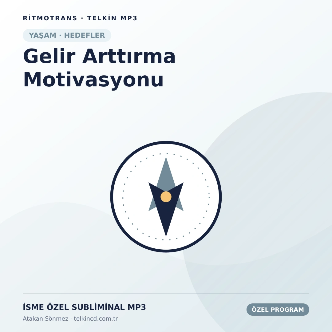 Gelir Arttırma Motivasyonu | İsme Özel Telkin MP3