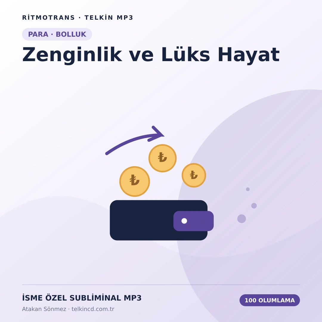 Zenginlik ve Lüks Hayat 100 Olumlamalı | İsme Özel Telkin MP3