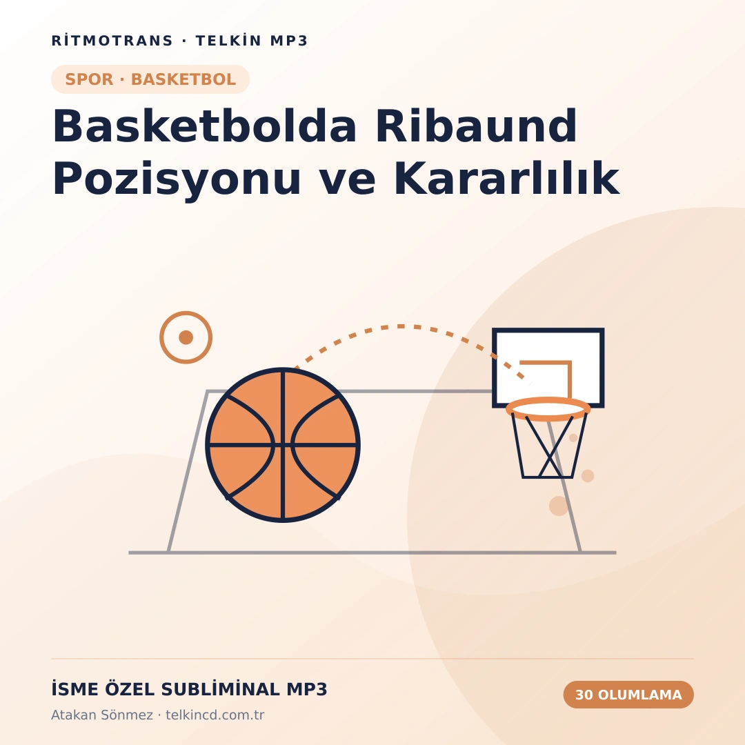 Basketbolda Ribaund Pozisyonu ve Kararlılık | 30 Olumlamalı İsme Özel Telkin MP3