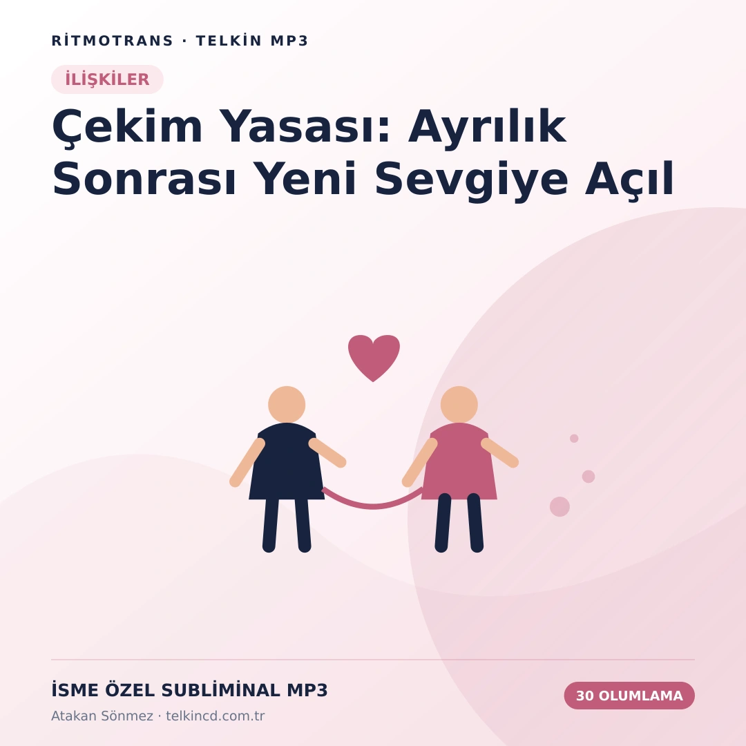 Çekim Yasası: Ayrılık Sonrası Yeni Sevgiye Açıl | 30 Olumlamalı İsme Özel Telkin MP3