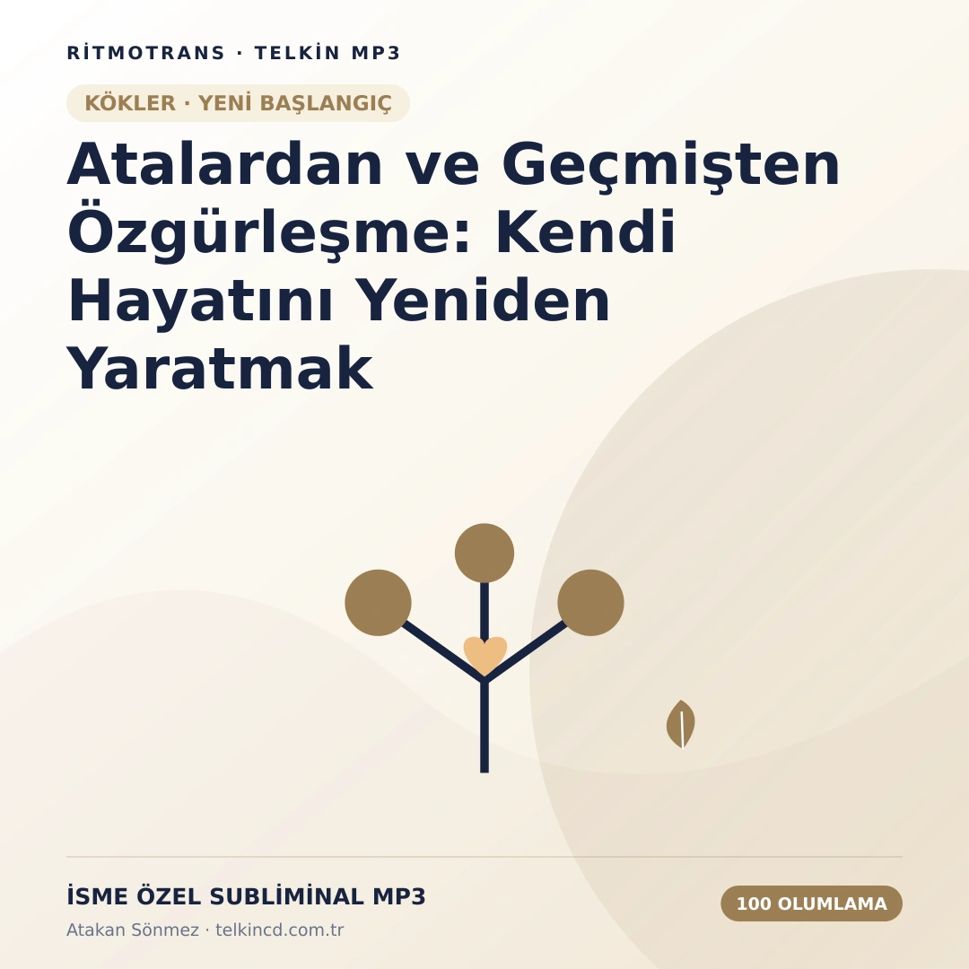 Atalardan ve Geçmişten Özgürleşme: Kendi Hayatını Yeniden Yaratmak 100 Olumlamalı | İsme Özel Telkin MP3