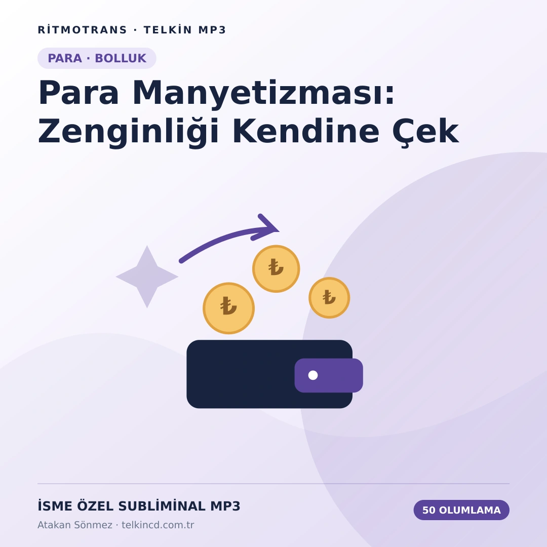 Para Manyetizması: Zenginliği Kendine Çek 50 Olumlamalı | İsme Özel Telkin MP3